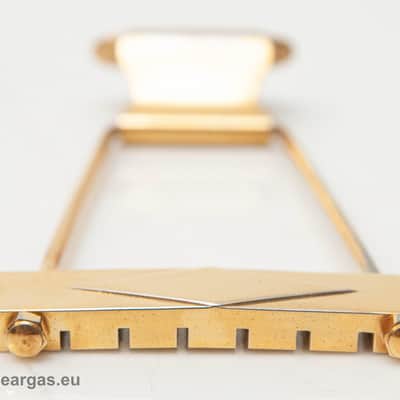 Original 60's Gibson Diamond Trapeze Tailpiece Gold - ES-345, ES-355, Etc image 4