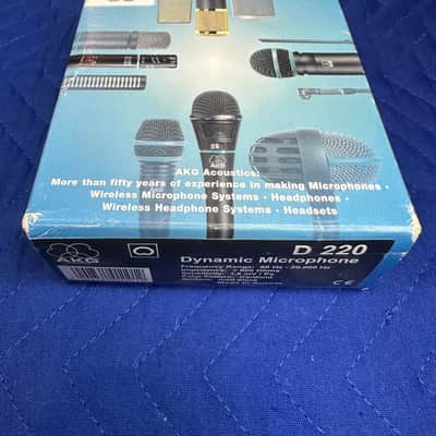 AKG D220 1990s - Matte Black image 6