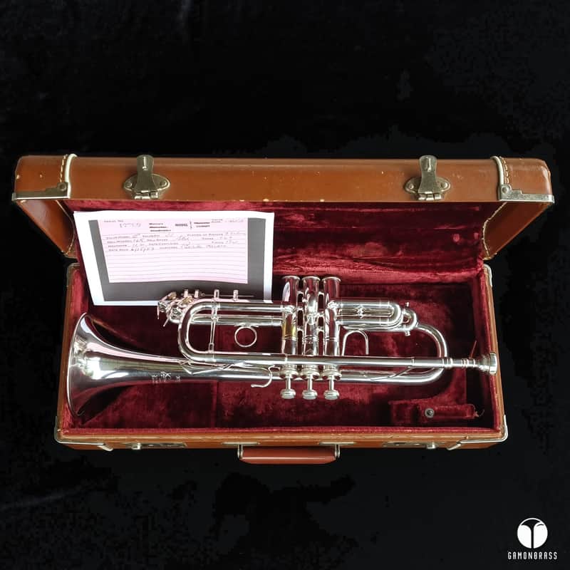 Vincent Bach Mercury Mt Vernon N.Y. cornet case mouthpiece GAMONBRASS image 1