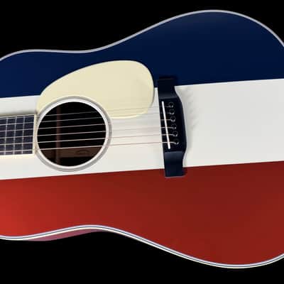 2023 Martin Custom Shop D Dreadnought Limited Run ~ Red, White & Blue image 2