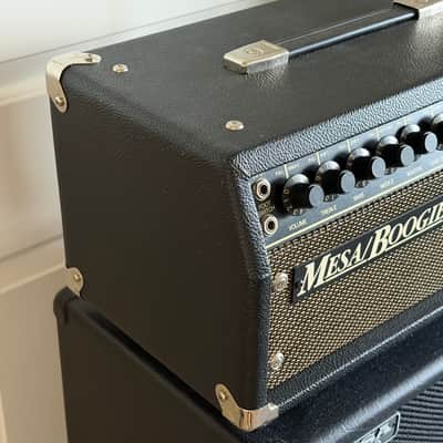 Mesa Boogie Mark III Simul-Class 3-Channel 75-Watt Guitar Amp Head - Green Stripe Bild 4