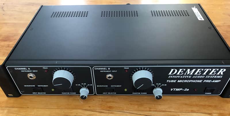 Demeter VTMP-2a Tube Microphone Preamp image 1