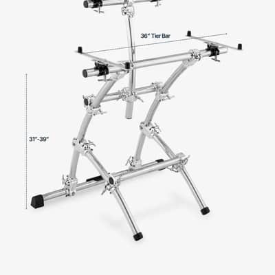 Gibraltar GKS-DBKT88 Double KeyTree 88-Key Dual Tier Keyboard Stand image 3