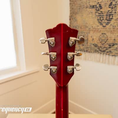 Guild Starfire V in Cherry Red with Rare Mahogany Body - 1965 image 24