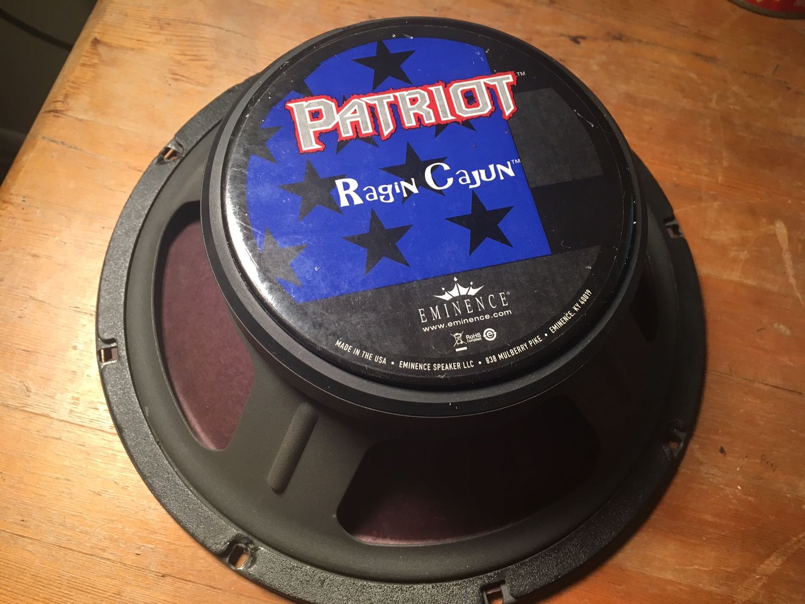 Eminence Patriot Ragin Cajun 10