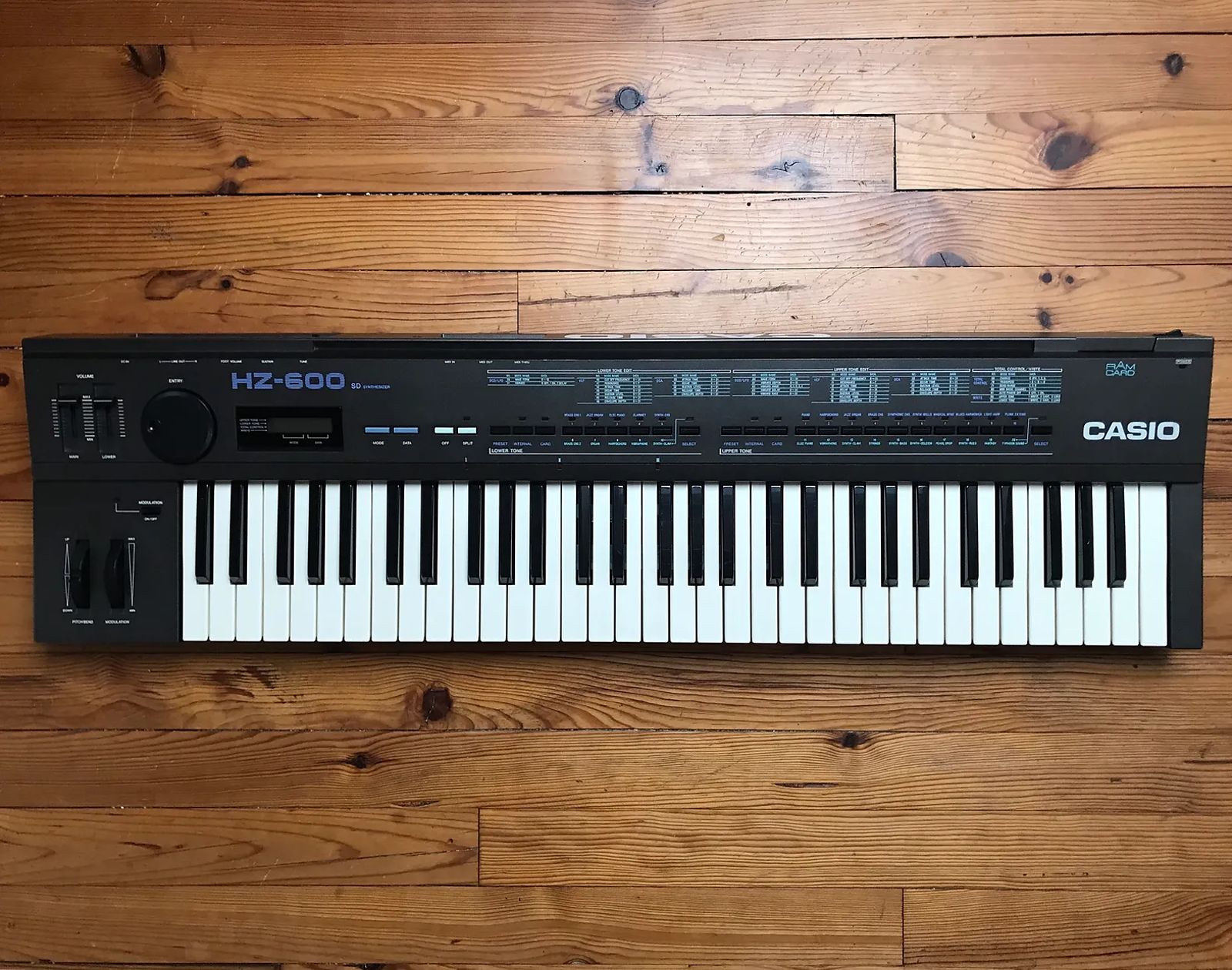Casio HZ-600 SD 61-Key Synthesizer | Reverb UK