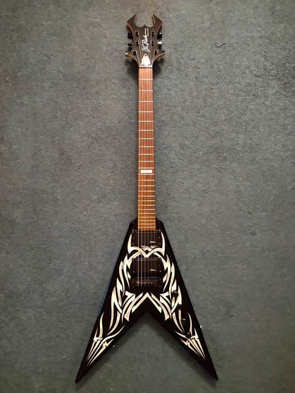B.C. Rich KKV Kerry King V Signature Series Flying V Guitar Tribal image 1