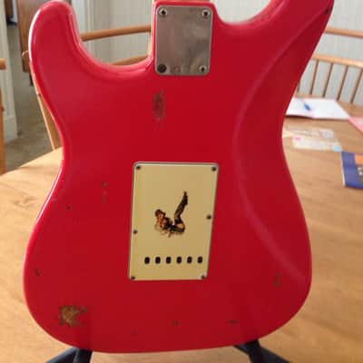 RNB Custom S-59 Fiesta Red Klein Pickups! S- style  Fiesta Red image 7