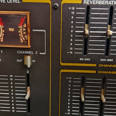 Tapco 4400A Stereo Spring Reverb - Serviced, Excellent! image 4