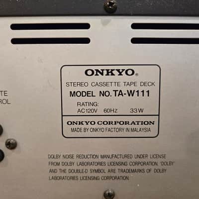 ONKYO TX-902 / TA-W 111 90s - refurbished image 12