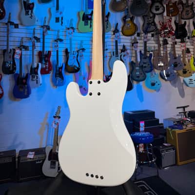 Lakland Skyline 44-64 Custom PJ Ash Bass Guitar - White with Rosewood Fingerboard, Plek'd! 608 image 10