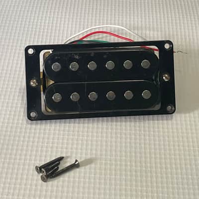 2000's Era Electric Guitar Alnico Black Bridge Humbucker Pickup w/ Ring 12k
