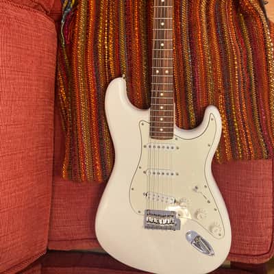 Fender Player Stratocaster Olympic White with Klein pickups and other mods image 2