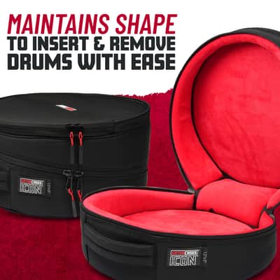 Gator Cases ICON Series Premium Snare Drum Bag; 14" x 6.5"; (GP-ICON-1465SD) image 6