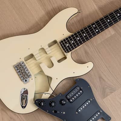 2014 Fender Aerodyne Stratocaster AST-M/SSH Medium Scale 24 3/4" White, Japan MIJ image 17