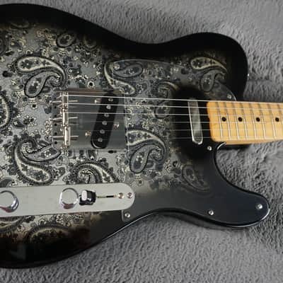 2025 Fender MIJ Black Paisley Telecaster – Maple Neck – Limited Edition image 6