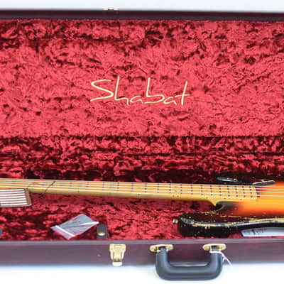Shabat Panther STP Bass 3-Tone Sunburst MN image 13