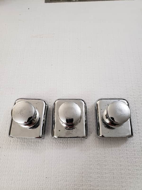 Slingerland Dynamo Hi-Hat Stand Clamps 1960s-1970s - Chrome image 1