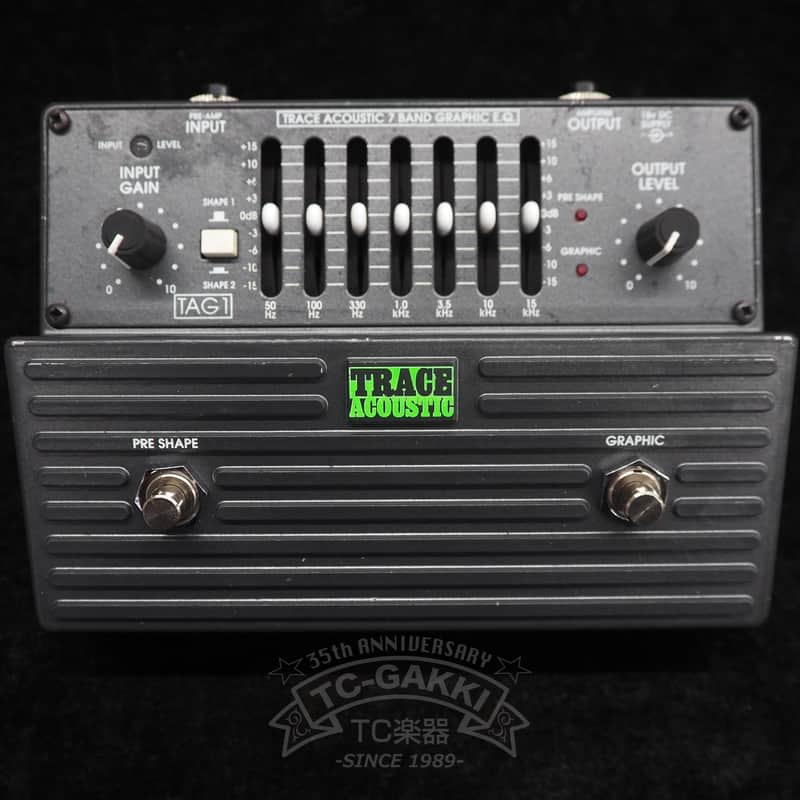 Trace Elliot Tag1 Trace Acoustic 7 Band Graphic E.Q. | Reverb