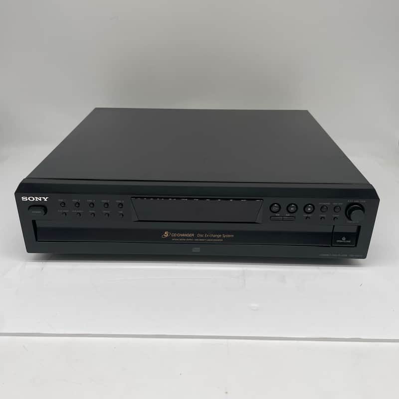 Sony CDP-CE275 5 Disc CD Carousel Changer Player VTG *TESTED WORKING