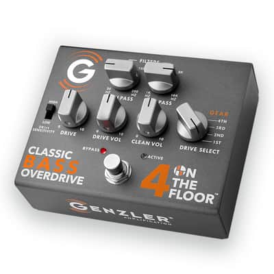 Genzler Amplification "4 On the Floor" Classic Bass Overdrive Pedal image 3