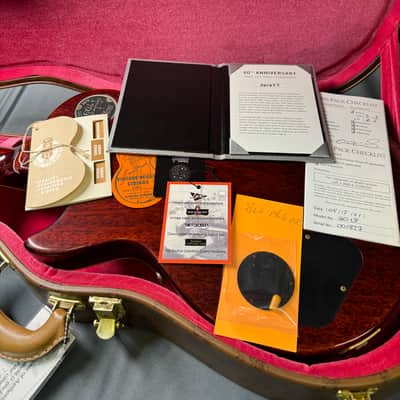 Gibson Custom Shop 60th Anniversary 1960 re-issue Les Paul 2021 - #001827 Antiquity Burst image 9