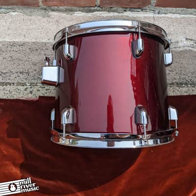 PDP 12" and 13" Mounted Toms with 16" Floor Tom Metallic Red 2000s-era Used image 6