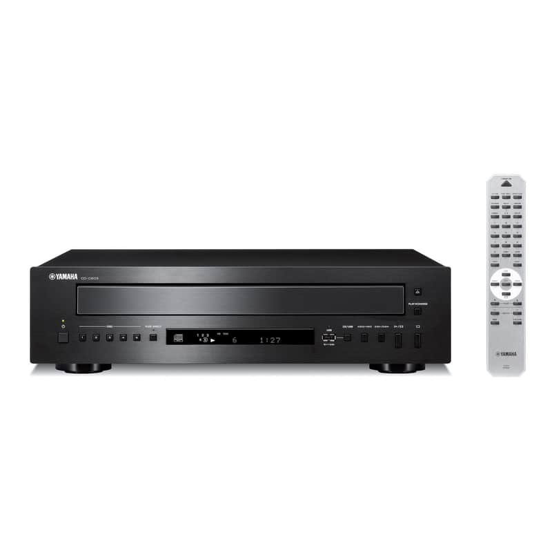 Yamaha CD-C603BL Hi-Fi 5-Disc CD Changer, Black image 1