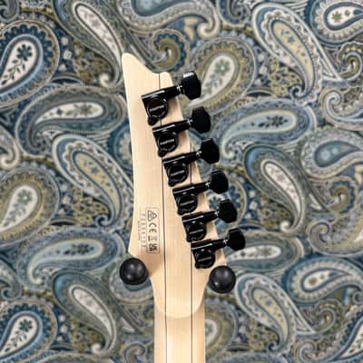 Ibanez MIJ Prestige RG653DX Transparent Deep Blue Flat w/Molded Hard Case image 5
