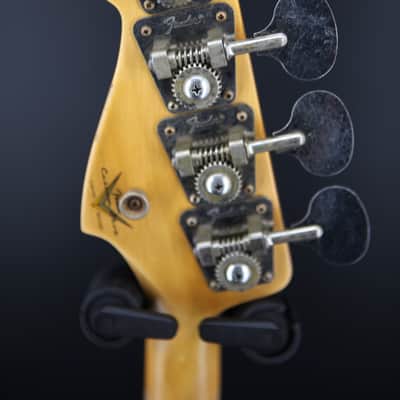 Fender Custom Shop Limited Edition Jazz Bass Relic 3A Rosewood Fingerboard 2024 - Black Paisley image 7