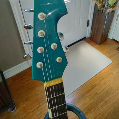 1965 Silvertone 1436 Turquoise, Japan image 1
