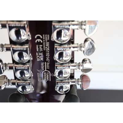 Washburn Wing Series Hawk 12 H12TB-U 12-String Electric Guitar – Trans Black – New image 6