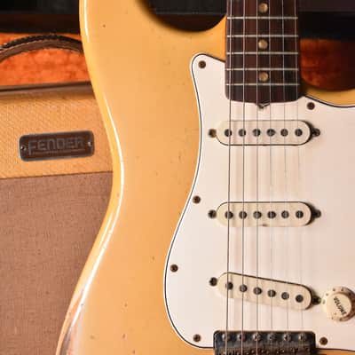 Fender Stratocaster 1966 - blonde image 2