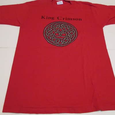 Vintage 1981 King Crimson Discipline T-Shirt Beautiful Condition Original image 1