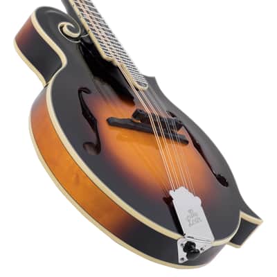 The Loar LM-600E-VS Acoustic Electric Hand Carved Solid F-Style Mandolin w/Case image 6