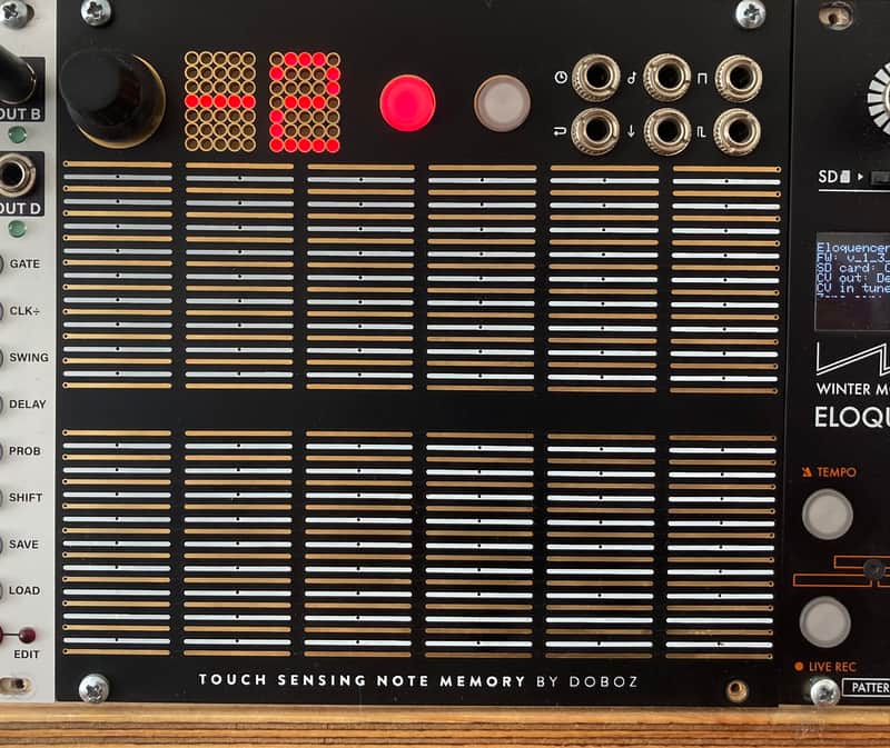 Doboz tsnm-mkii 2 sequencer arp Keyboard Black -Gold image 1