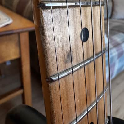 Fender Stratocaster 1977-1978 - Black, Left Handed image 8