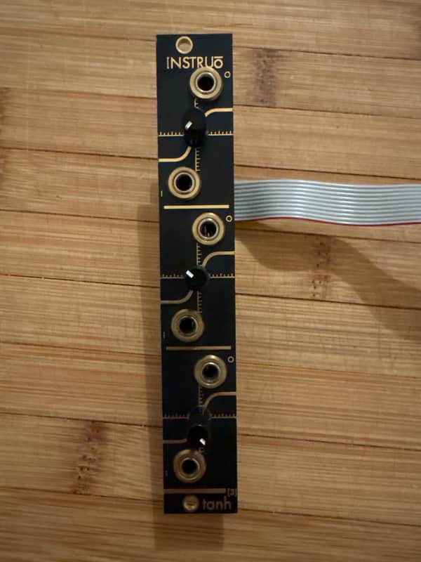 Instruo tanh[3] Eurorack Synthesizer Module 2016 - Present - Black image 1