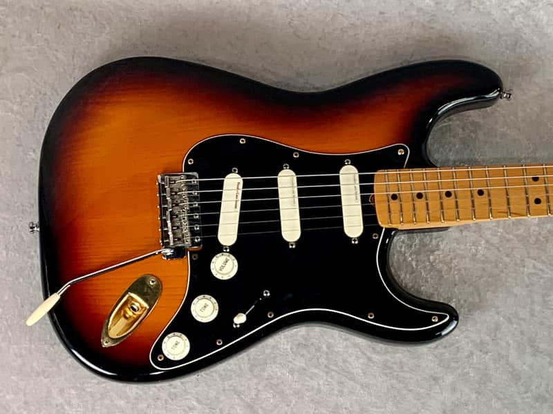 Fender Partscaster Strat Plus + Sunburst Finish with case image 1