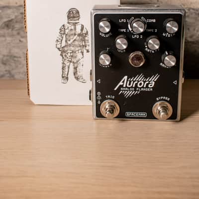 Spaceman Aurora Analog Flanger Multi Mode Silver (Cod.187NP) image 2