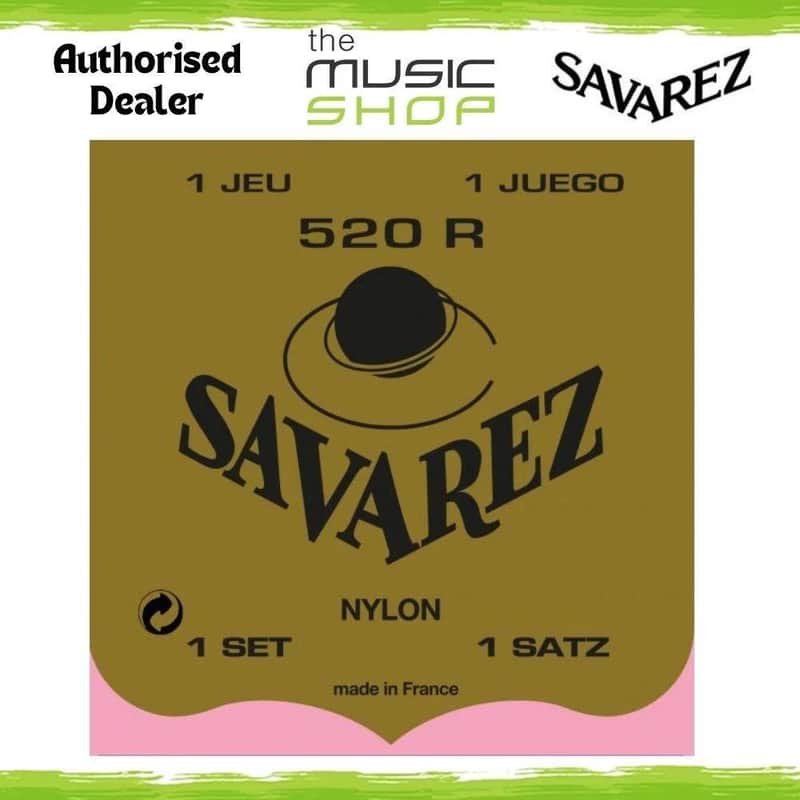 Savarez Traditional Normal Tension Classical Nylon Guitar Strings - 520R image 1