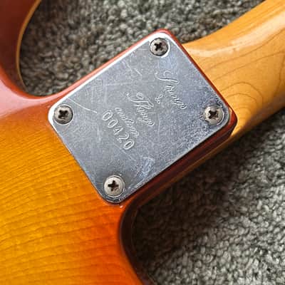 1980s Strings & Things Left Handed Double Cut Electric Guitar Crazy Rare w/ HSC image 10
