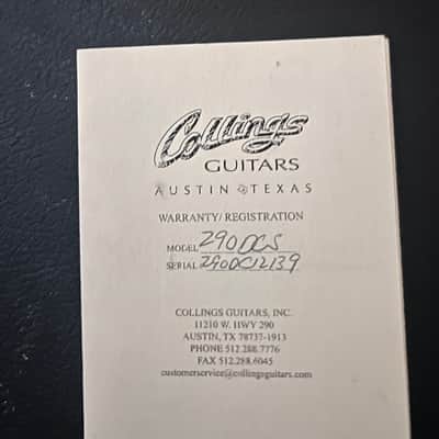 Collings 290 DC S 2012 - White image 11