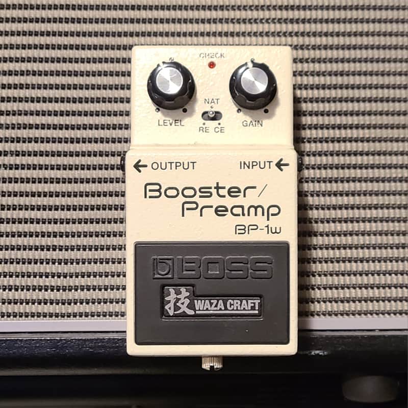 Boss BP-1W Booster / Preamp Waza Craft 2023 - Present - White image 1