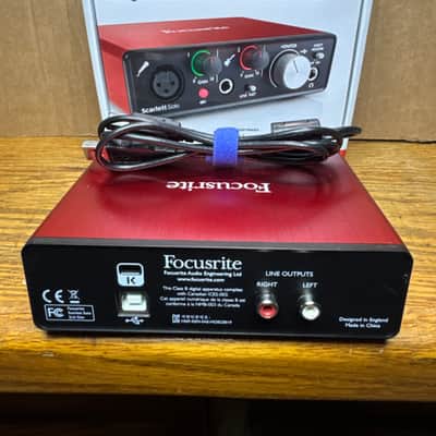 Focusrite Scarlett Solo 2nd Gen USB Audio Interface please read description image 2