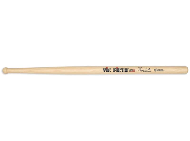 Vic Firth Corpsmaster Signature Snare Roger Carter Sticks image 1