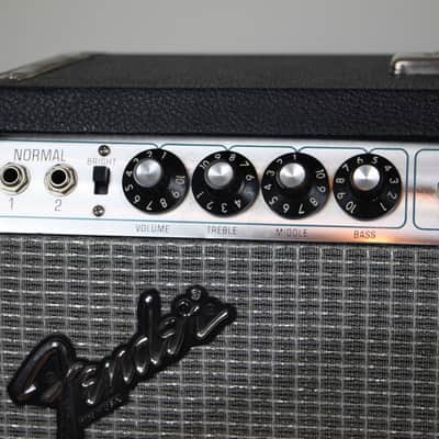 Fender Pro Reverb 1979 Silverface Tube Amp Ultralinear Master Vol + Footswitch image 2
