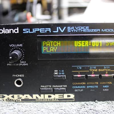 Roland Super JV-1080 Sound Module (Rack Mount)