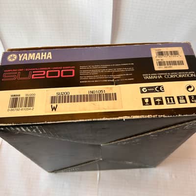 Yamaha  SU200  Sampler, Sequencer groovebox Excellent Condition in Box image 17