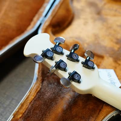 1970's Ovation Breadwinner Electric Guitar White + OHSC image 16